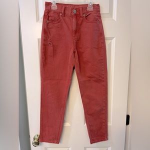 American Eagle Mom Jeans, Size 00